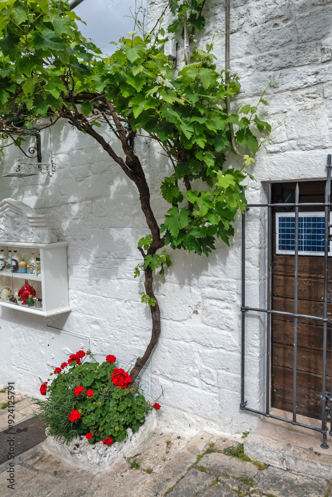 The Old town of Alberobello, Apulia Region, Italy
