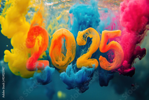 2025 New Year Background