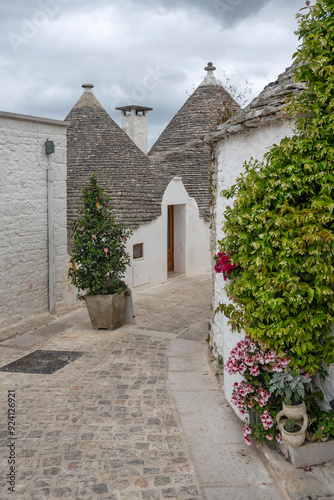 Obraz na płótnie The Old town of Alberobello, Apulia Region, Italy w salonie