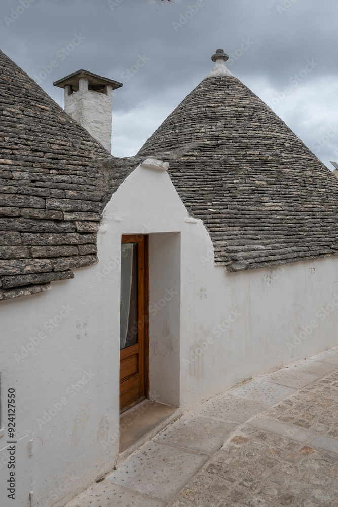 The Old town of Alberobello, Apulia Region, Italy