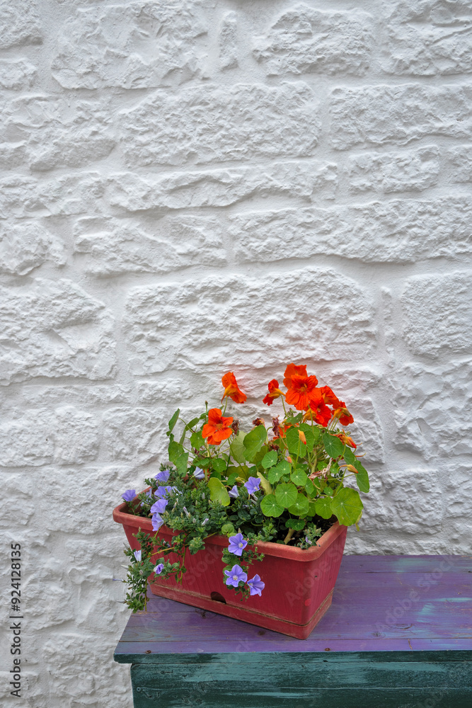 The Old town of Alberobello, Apulia Region, Italy