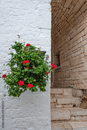 The Old town of Alberobello, Apulia Region, Italy