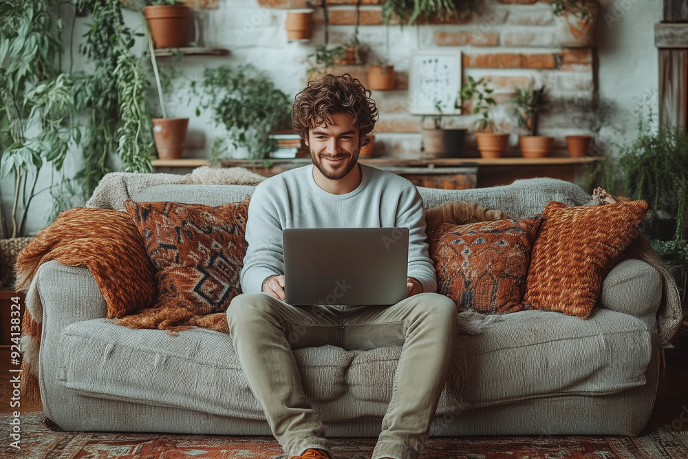 Obraz premium Le télétravail