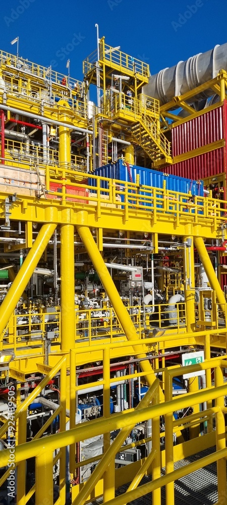 Oil and gas processing platform FPSO Oil and gas processing platform FPSO