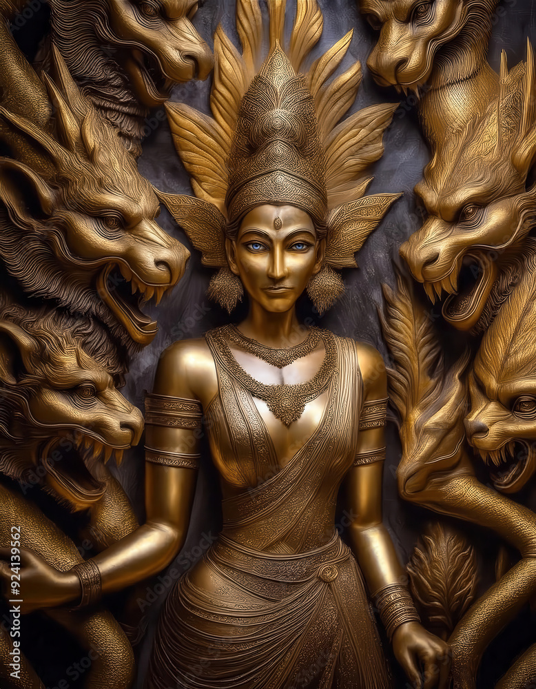 Fototapeta premium Protected from evil