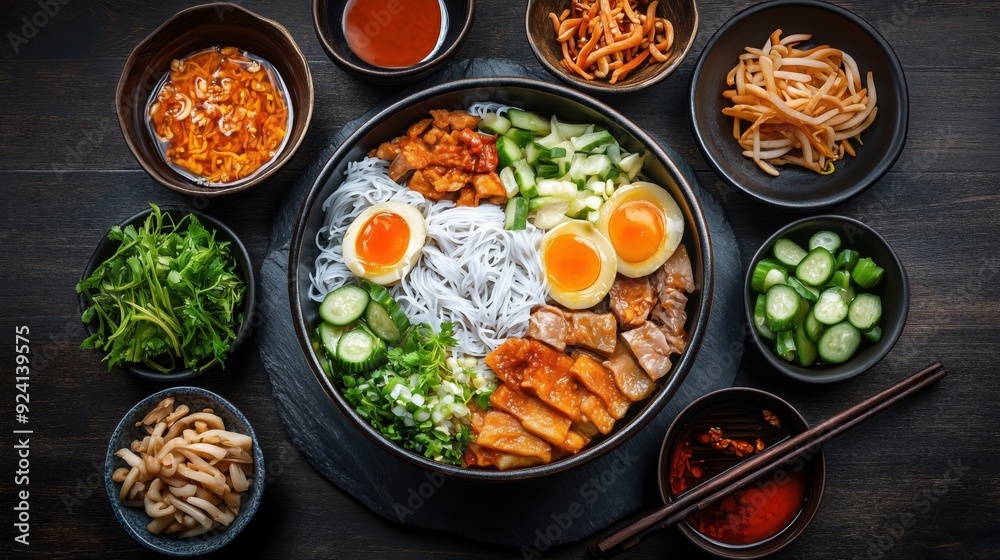 Bꇃ渀栀 琀爀쌀¡ng tr믡n - Traditional Vietnamese food Bꇃ渀栀 琀爀쌀¡ng tr믡n - Traditional Vietnamese food