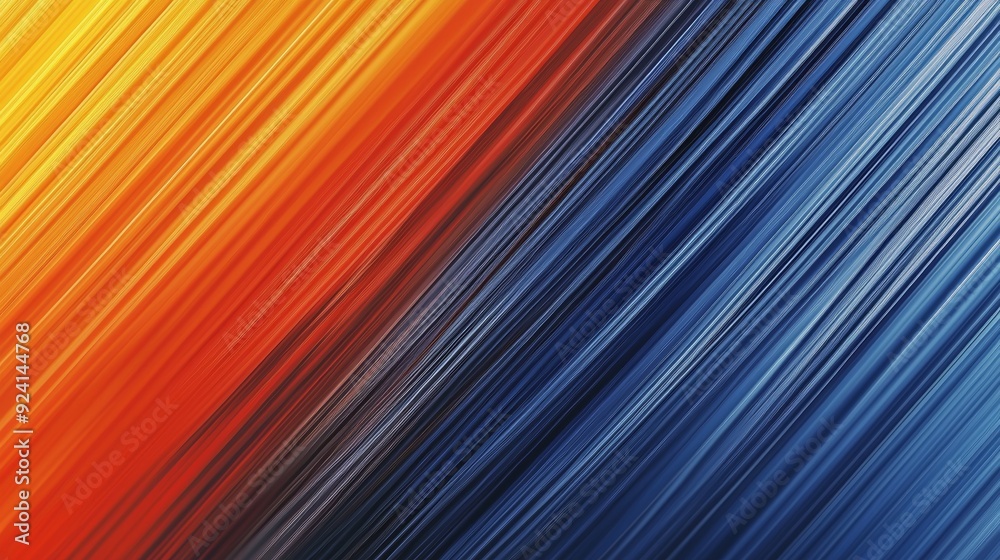 Vibrant orange and cool blue diagonal lines create a dynamic abstract background, perfect for tech, speed, or modern design projects Vibrant orange and cool blue diagonal lines create a dynamic abstract background, perfect for tech, speed, or modern design projects
