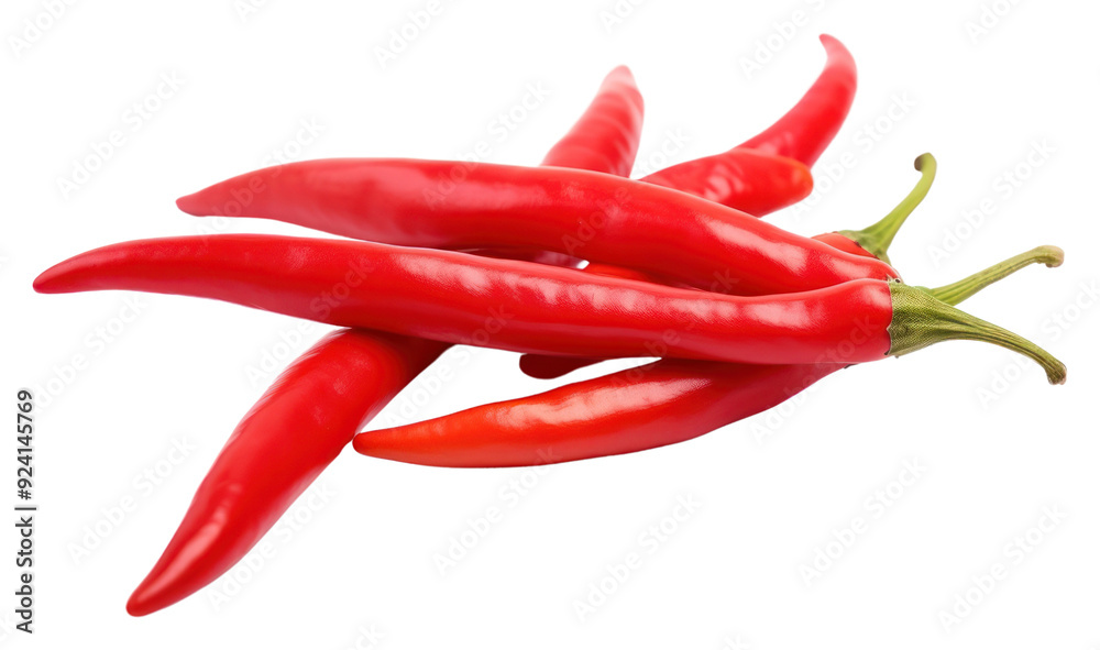 PNG Red Chili Padi vegetable plant food.
