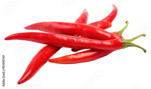 Obraz na płótnie PNG Red Chili Padi vegetable plant food. w salonie