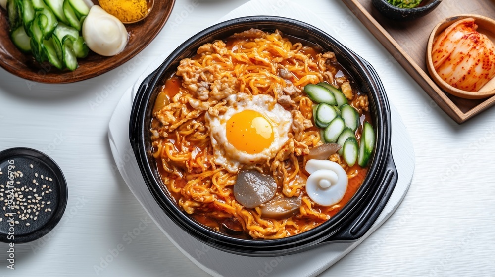 Jjampong - Traditional Korean food Jjampong - Traditional Korean food