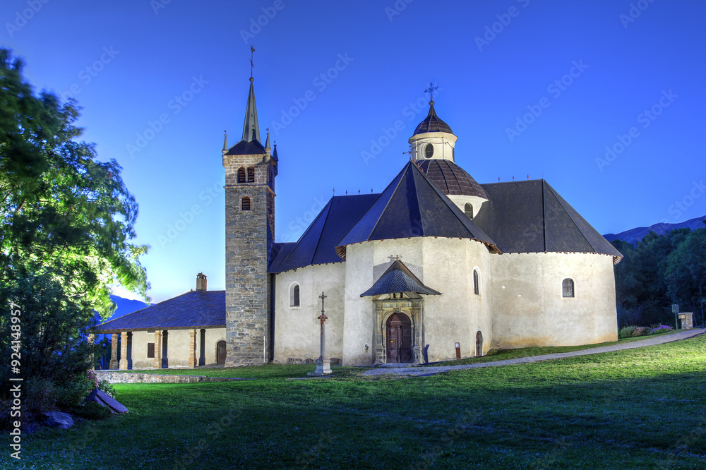 Notre Dame de la Vie Sanctuary, Les Belleville, France Notre Dame de la Vie Sanctuary, Les Belleville, France