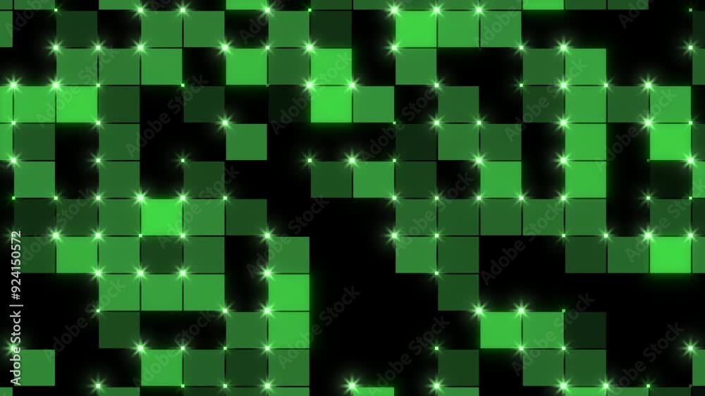 An abstract image featuring a pixelated checkerboard of green squares, each with varying shades. It creates a visually pleasing and vibrant pattern An abstract image featuring a pixelated checkerboard of green squares, each with varying shades. It creates a visually pleasing and vibrant pattern