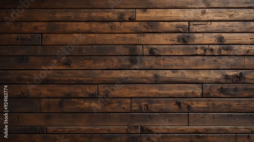 Fototapeta Naklejka Na Ścianę i Meble -  Brown wood abstract background, wooden surface design textured 3d render