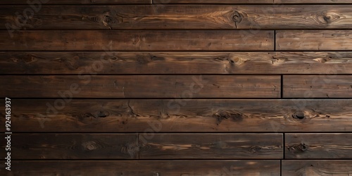 Fototapeta Naklejka Na Ścianę i Meble -  Brown wood abstract background, wooden surface design textured 3d render