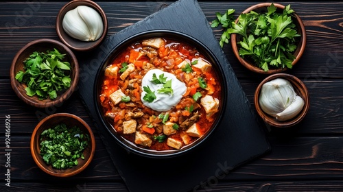 Soljanka - Traditional Russian food