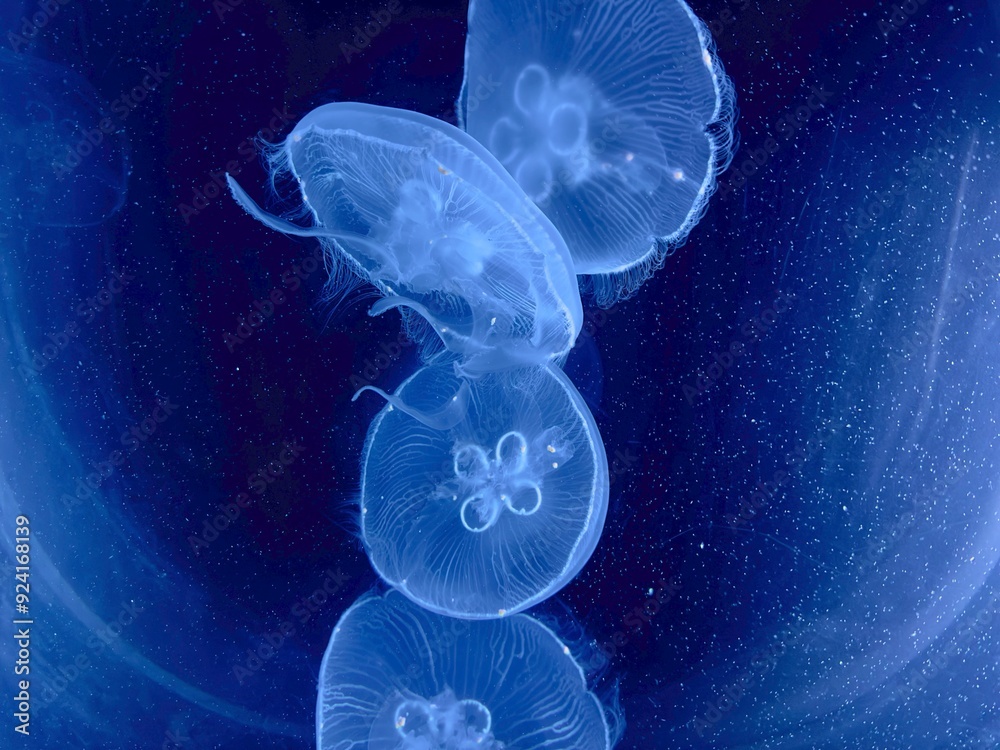jellyfish in the water jellyfish in the water