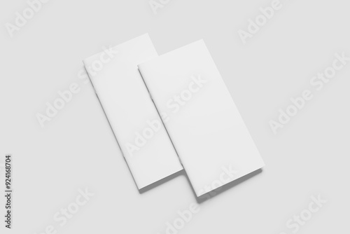 DL Brochure Blank Mockup