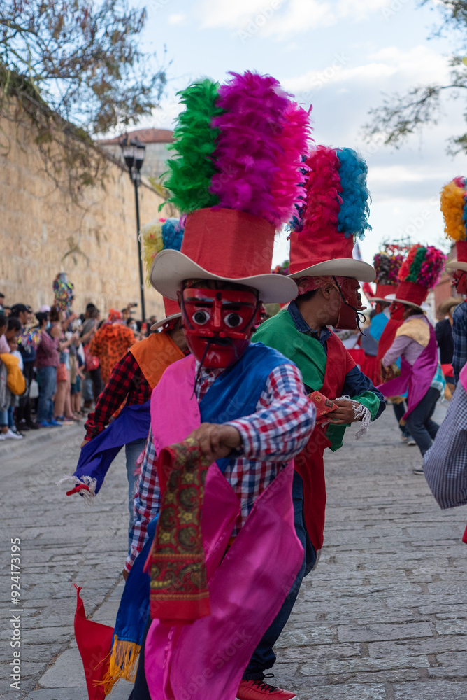 Naklejka premium Oaxaca Carnival
