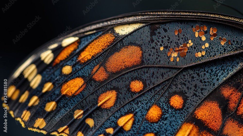 Close-up of a Butterfly Wing Close-up of a Butterfly Wing