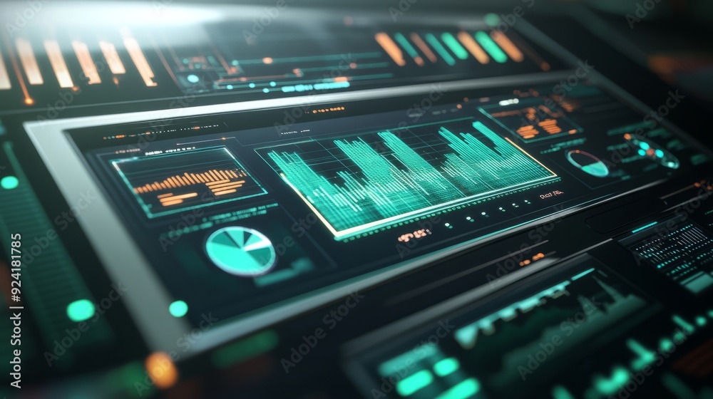 ## Futuristic Financial Planning: 3D Visualization with Analytics and Graphs ## Futuristic Financial Planning: 3D Visualization with Analytics and Graphs