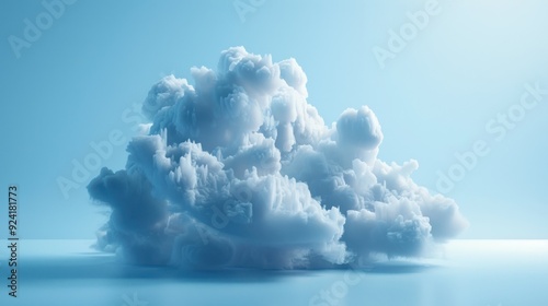 A Single Cloud in a Blue Sky