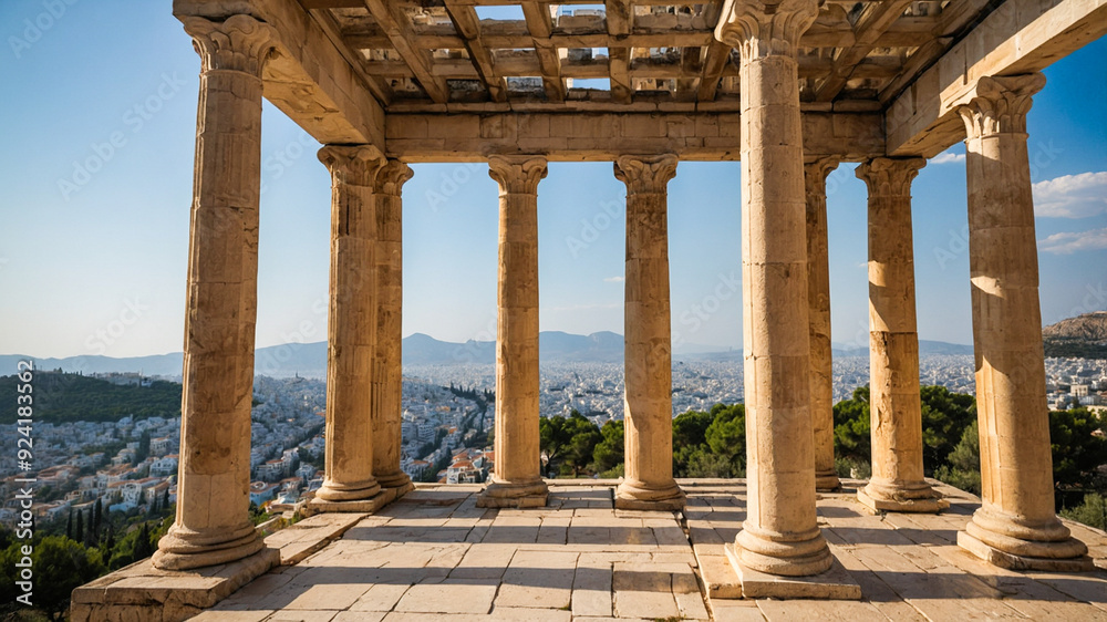 Fototapeta premium Beautiful Athens, Greece 