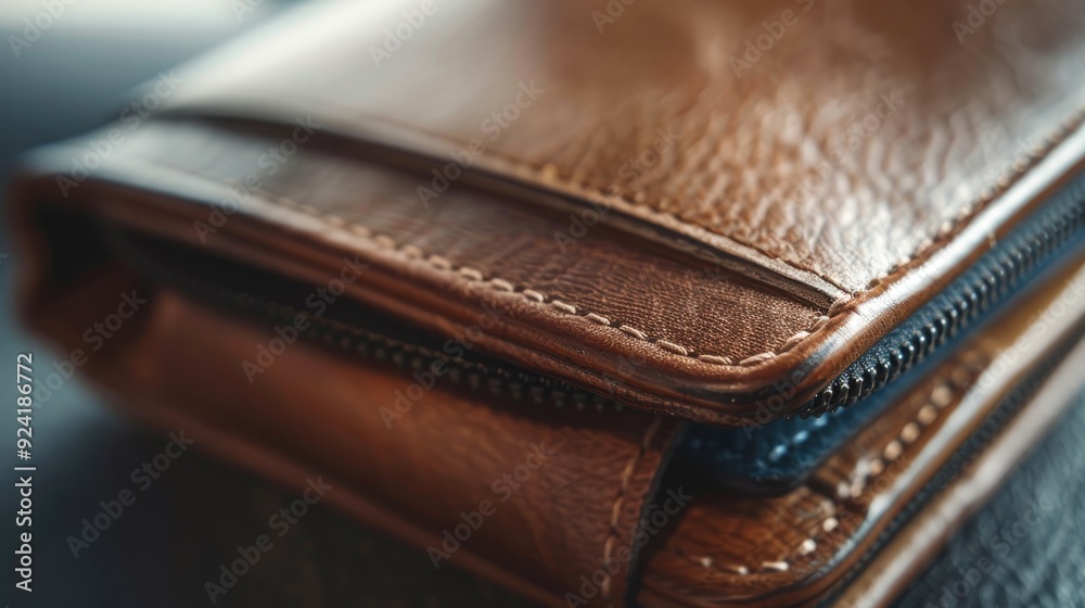 Genuine Leather Wallet Photo for E Commerce Store Catalog on Social Network Genuine Leather Wallet Photo for E Commerce Store Catalog on Social Network