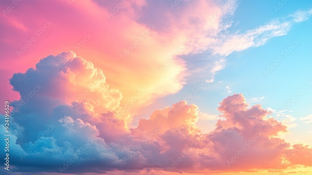 Obraz premium Dreamy Sunset Sky