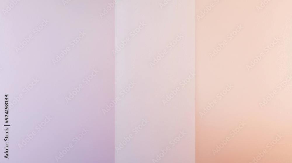 Minimalist composition featuring three vertical stripes of paper in pastel pink, white, and purple, creating a harmonious and elegant color palette Minimalist composition featuring three vertical stripes of paper in pastel pink, white, and purple, creating a harmonious and elegant color palette