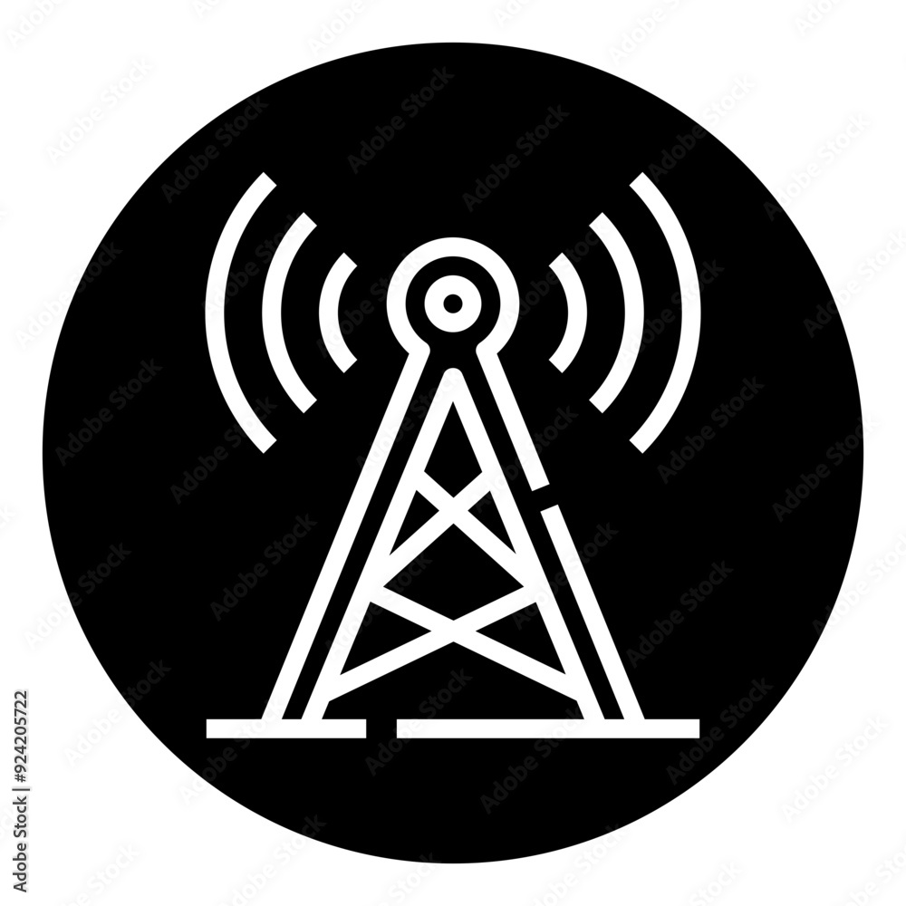Broadcasting Icon Broadcasting Icon
