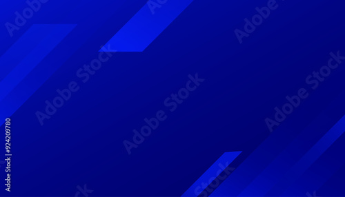abstract banner background with blue color. vector illustration photo