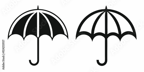 Umbrella Icons for Weather Protection