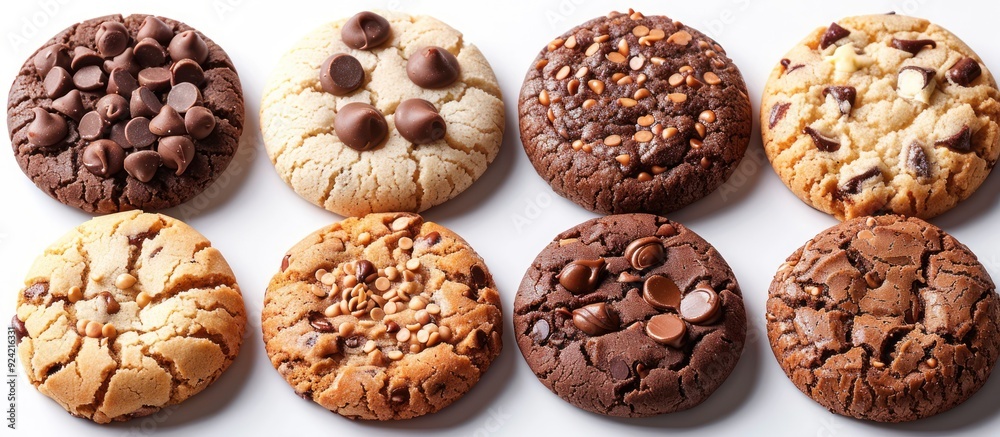 Assortment of Chocolate Chip Cookies Assortment of Chocolate Chip Cookies