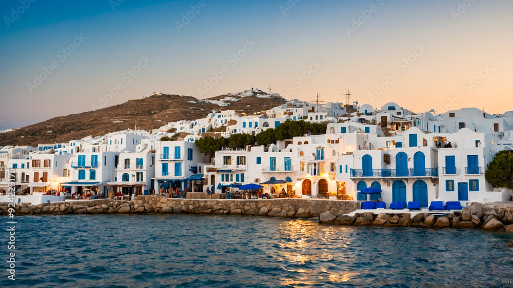 Fototapeta premium Beautiful Mykonos, Greece 