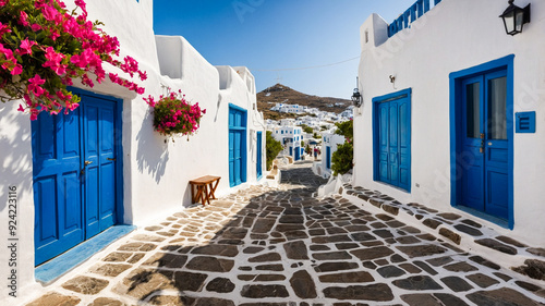 Beautiful Mykonos, Greece  photo