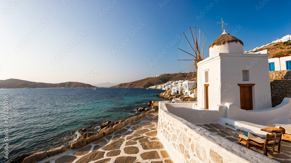 Fototapeta premium Beautiful Mykonos, Greece