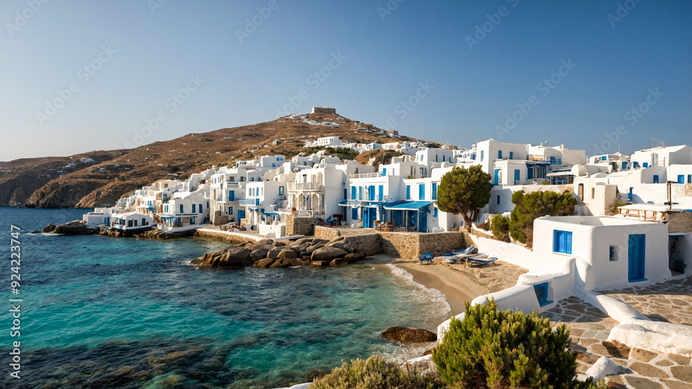 Fototapeta premium Beautiful Mykonos, Greece 