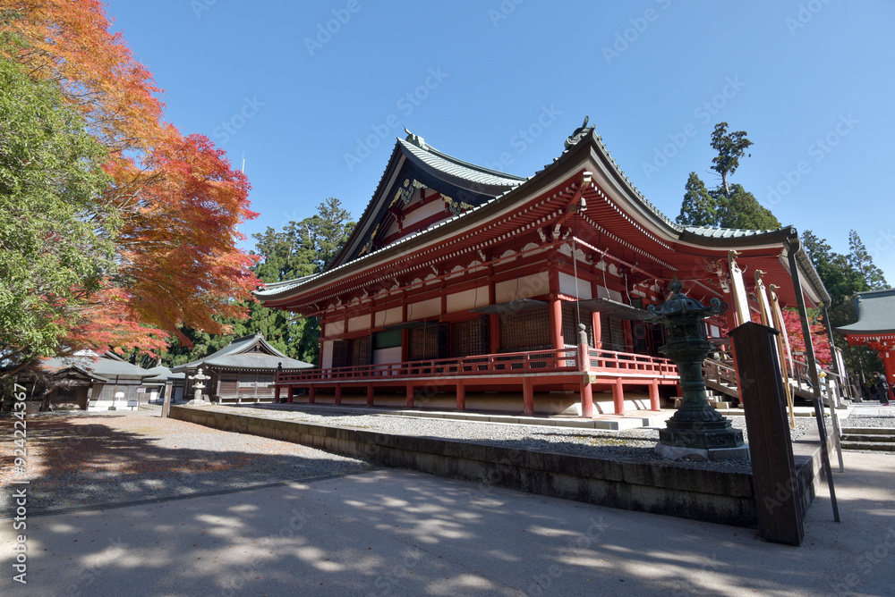 Fototapeta premium 比叡山延暦寺 大講堂 滋賀県大津市坂本