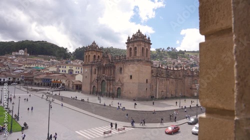 Historic cathedral of Cusco Peru