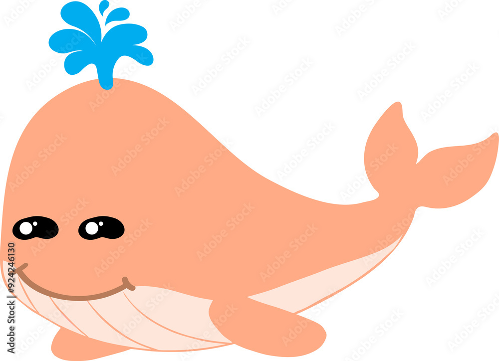 cute whale cartoon, sea animal cute whale cartoon, sea animal