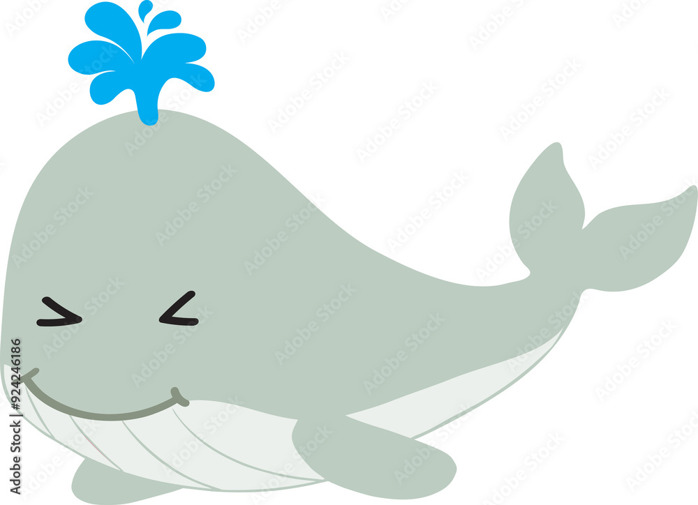 cute whale cartoon, sea animal cute whale cartoon, sea animal