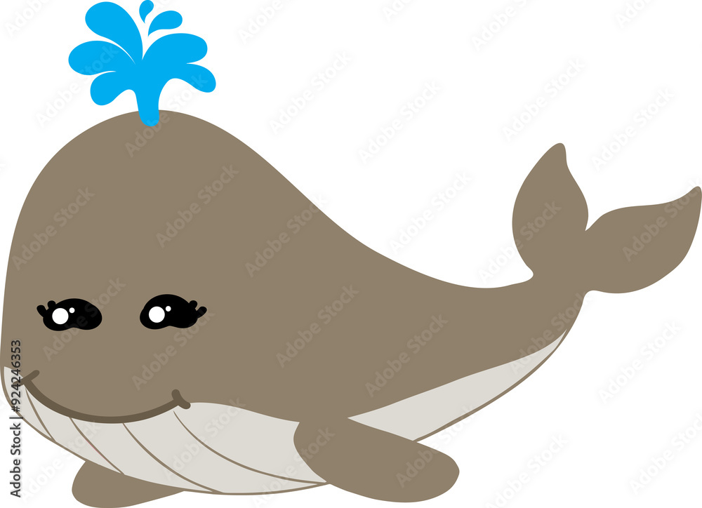 cute whale cartoon, sea animal cute whale cartoon, sea animal