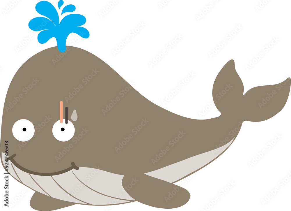 cute whale cartoon, sea animal cute whale cartoon, sea animal