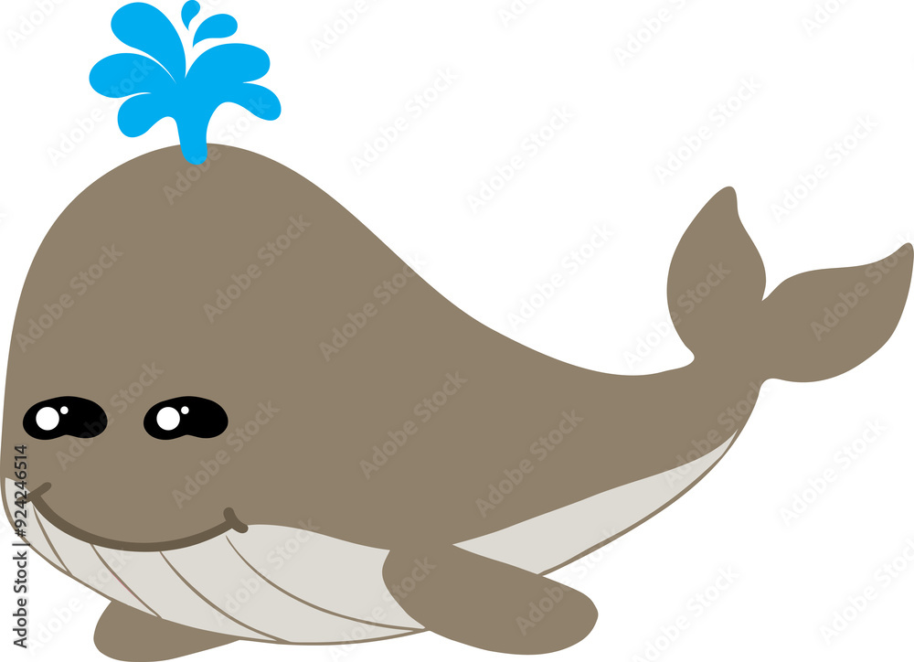 cute whale cartoon, sea animal cute whale cartoon, sea animal