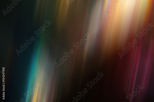 Prism Flow Photo Overlay - Abstract Gradient Light Refraction Featuring Delicate and Smooth Prism Effects in Soft Pastel Colors  Perfect for Creative Design Projects and Visual Enhancements.