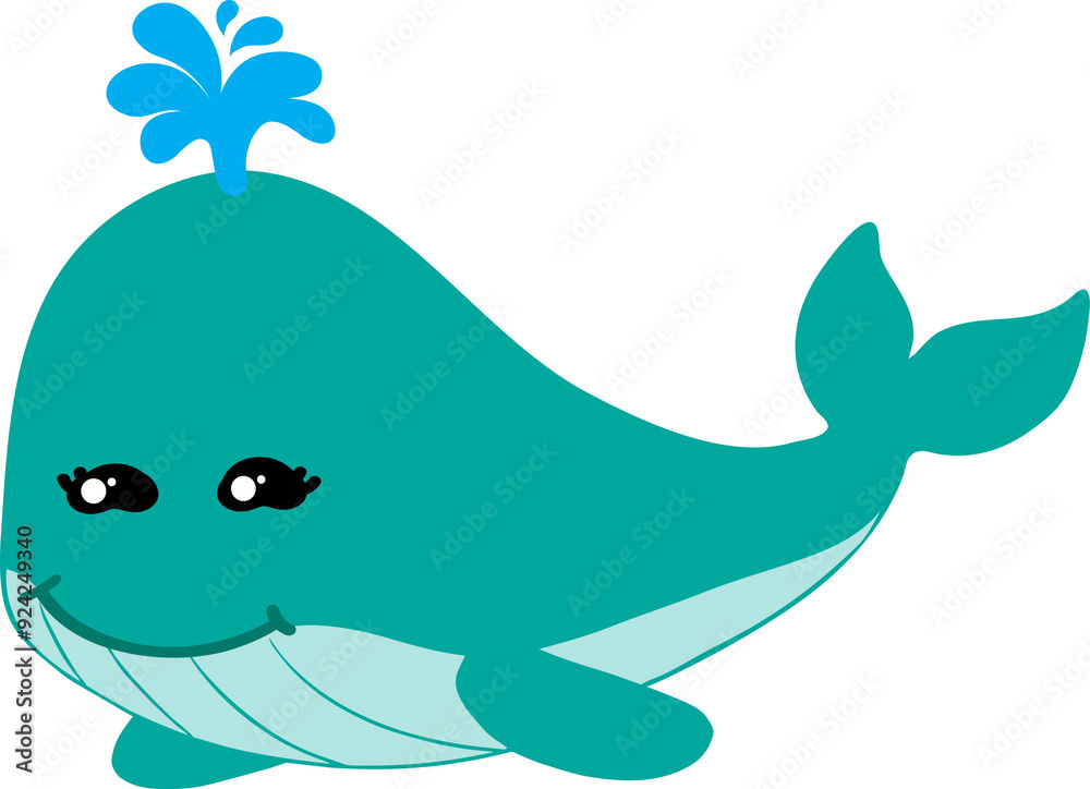 cute whale cartoon, sea animal cute whale cartoon, sea animal