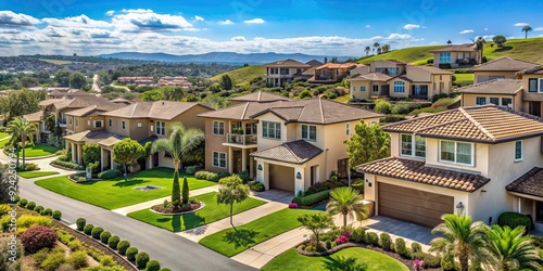 Eastlake Chula Vista neighborhood in San Diego County, featuring modern homes photo