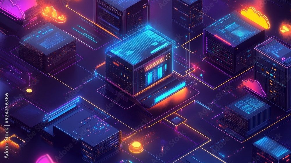 Cyberpunk Server Network Cyberpunk Server Network