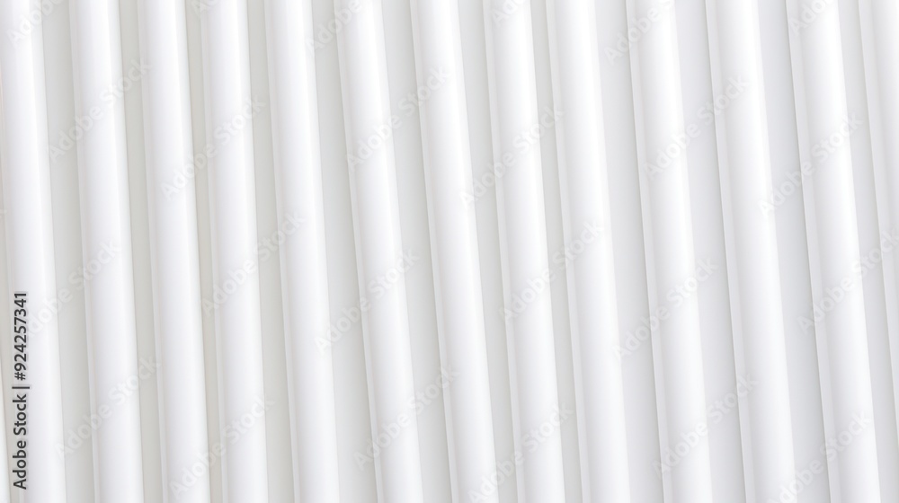 Obraz premium Abstract white background with diagonal lines.