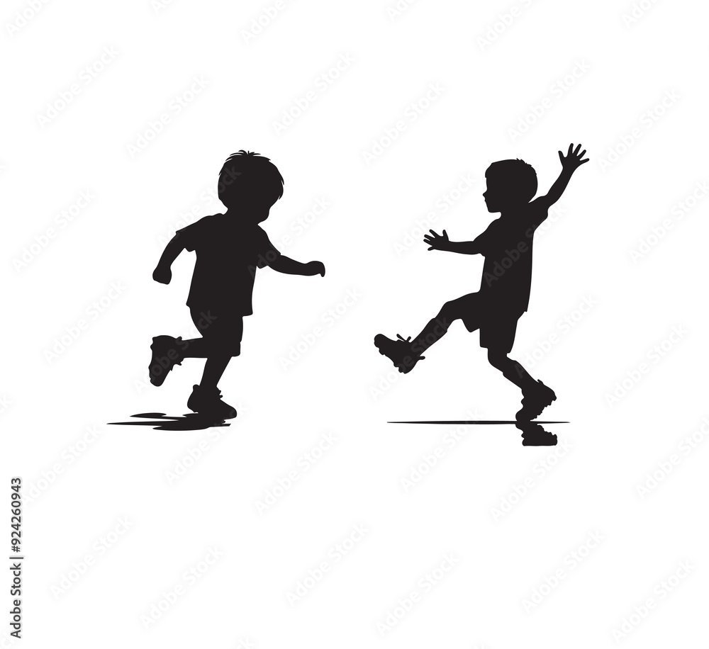 Fototapeta premium skateboarder silhouette vector